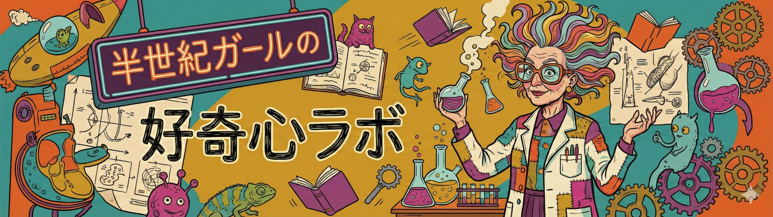 半世紀ガールの好奇心ラボ
